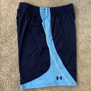 LAST CHANCE tomorrow. UA Carolina blue shorts